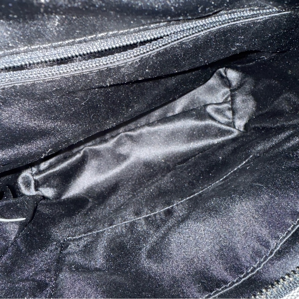 Coach Signature Legacy Mini Tanner Black & White Tote Bag - Picture 7 of 8